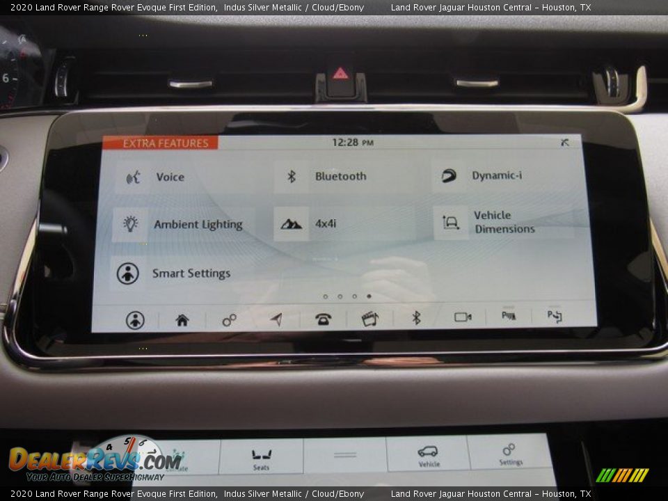 2020 Land Rover Range Rover Evoque First Edition Indus Silver Metallic / Cloud/Ebony Photo #32