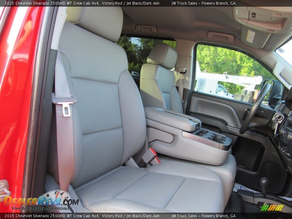 2015 Chevrolet Silverado 2500HD WT Crew Cab 4x4 Victory Red / Jet Black/Dark Ash Photo #11