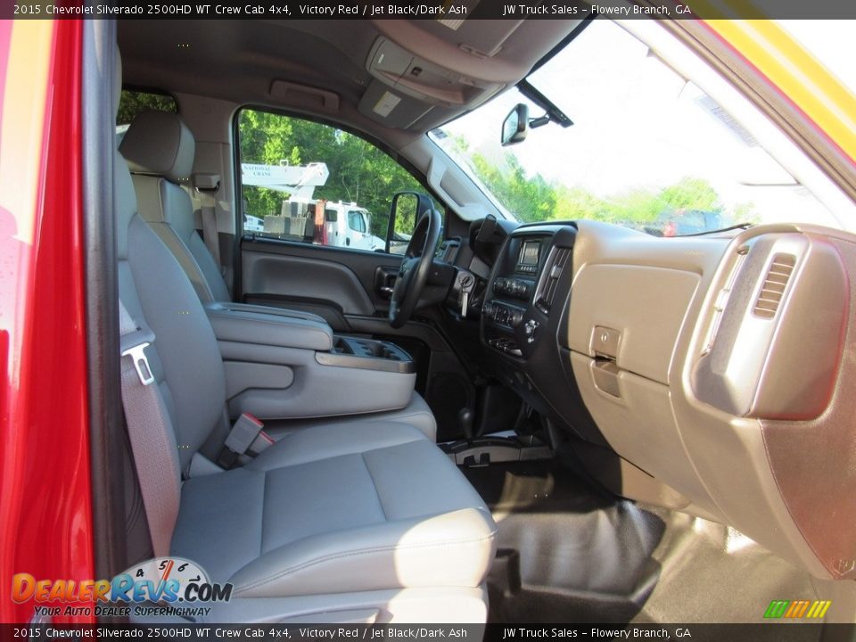2015 Chevrolet Silverado 2500HD WT Crew Cab 4x4 Victory Red / Jet Black/Dark Ash Photo #12