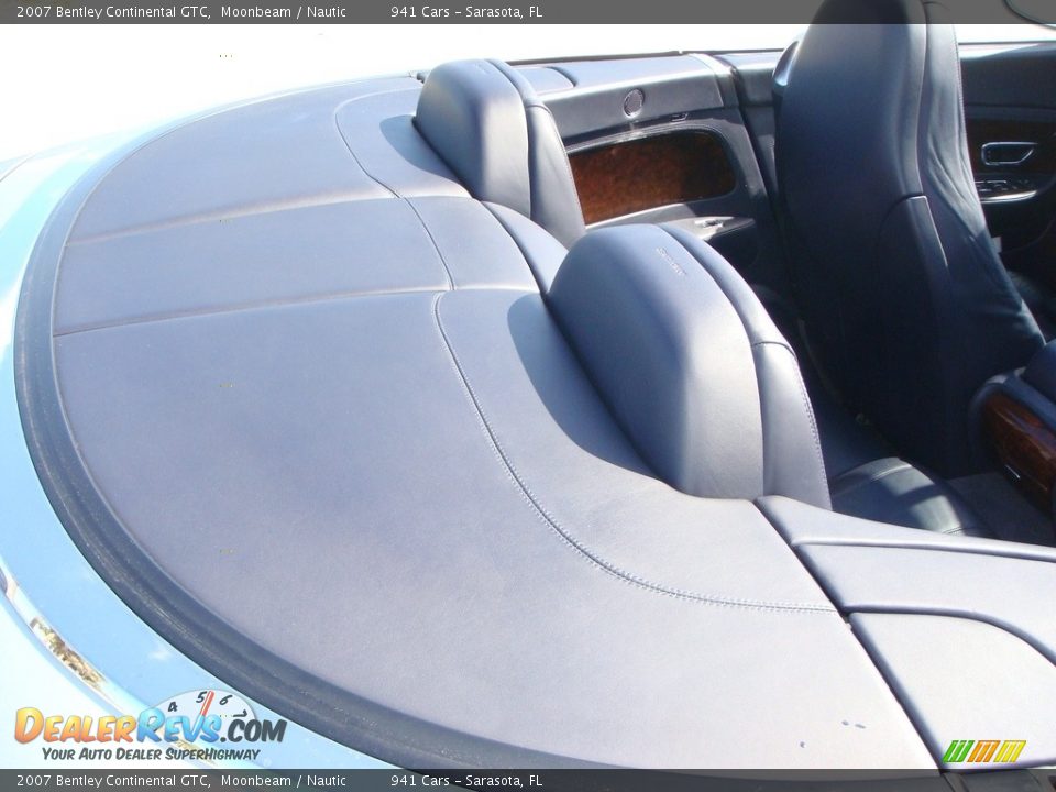 2007 Bentley Continental GTC Moonbeam / Nautic Photo #20