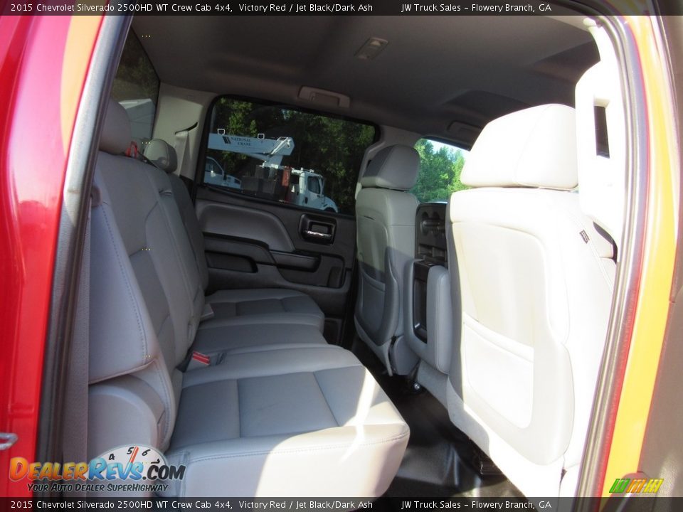 2015 Chevrolet Silverado 2500HD WT Crew Cab 4x4 Victory Red / Jet Black/Dark Ash Photo #31