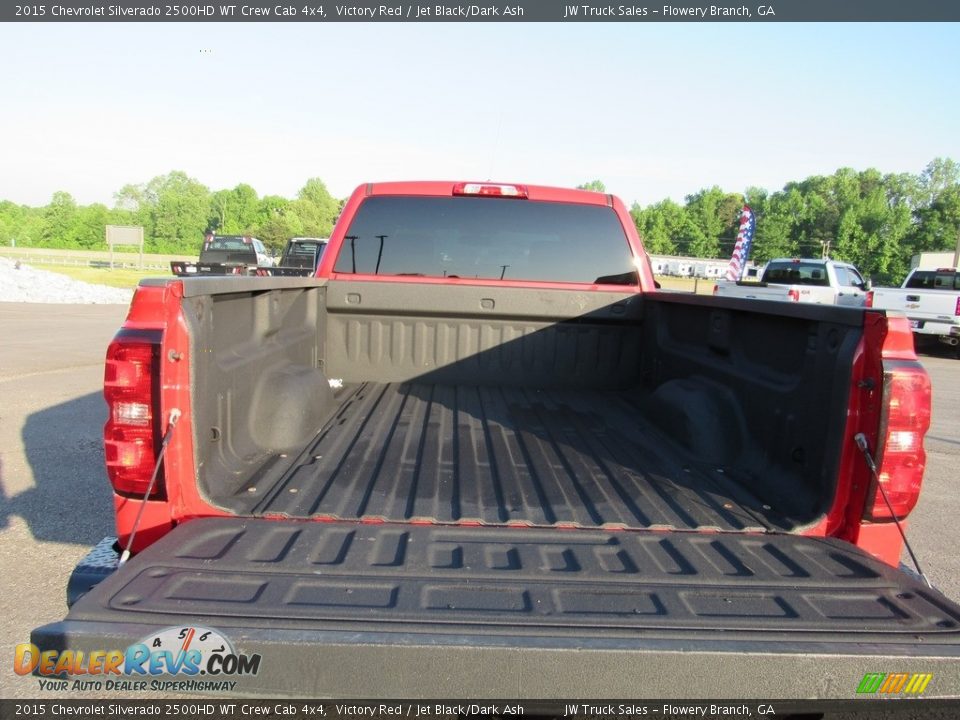 2015 Chevrolet Silverado 2500HD WT Crew Cab 4x4 Victory Red / Jet Black/Dark Ash Photo #34