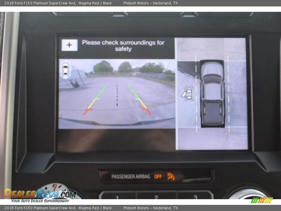 2018 Ford F150 Platinum SuperCrew 4x4 Magma Red / Black Photo #16