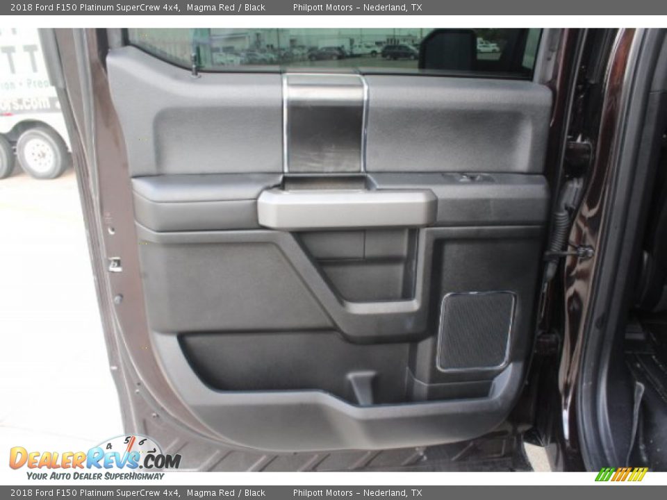2018 Ford F150 Platinum SuperCrew 4x4 Magma Red / Black Photo #20
