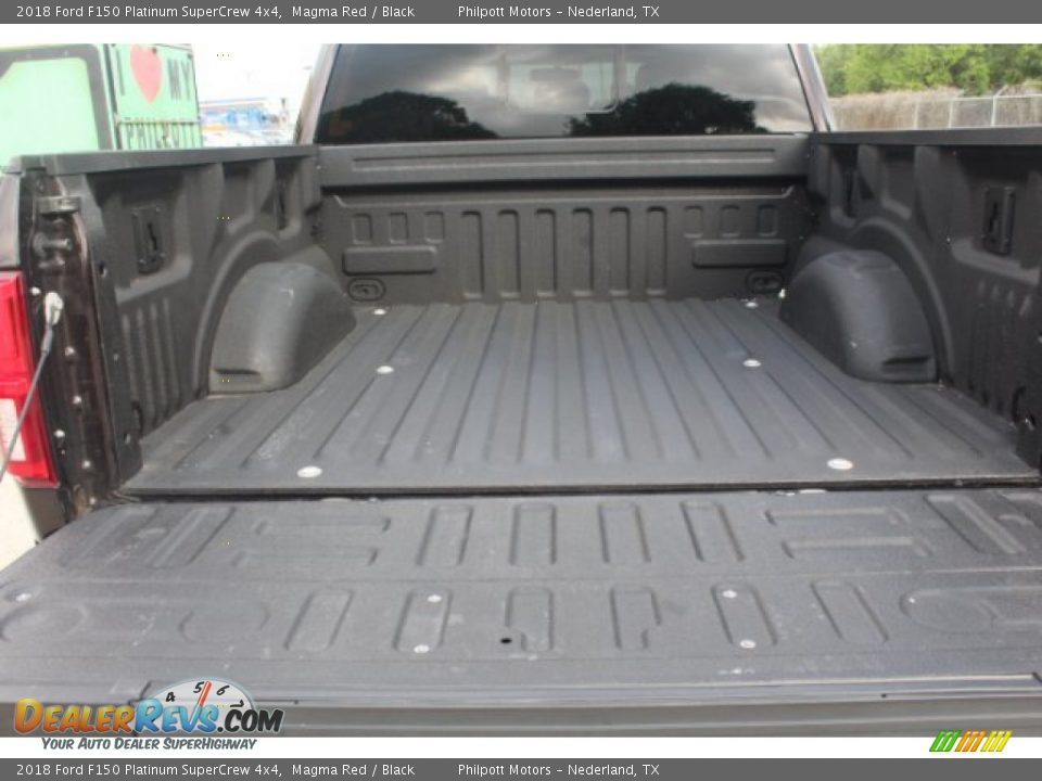 2018 Ford F150 Platinum SuperCrew 4x4 Magma Red / Black Photo #24
