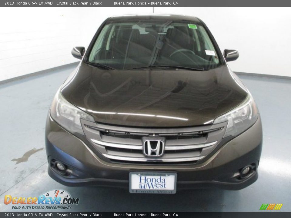 2013 Honda CR-V EX AWD Crystal Black Pearl / Black Photo #2