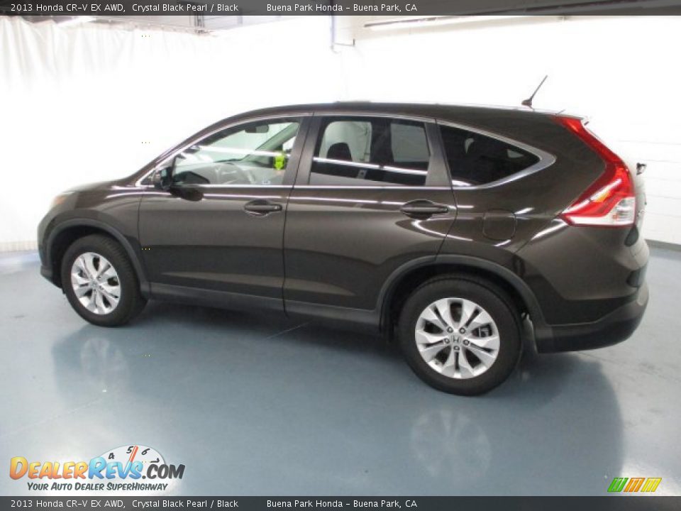 2013 Honda CR-V EX AWD Crystal Black Pearl / Black Photo #5
