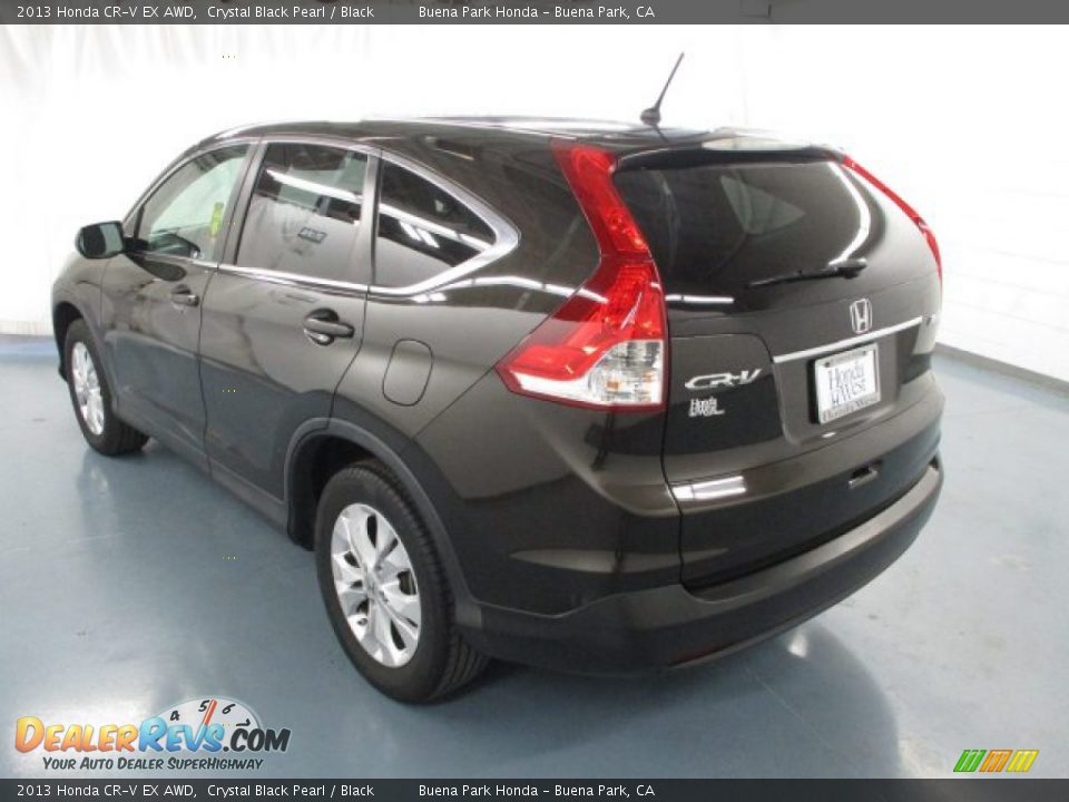 2013 Honda CR-V EX AWD Crystal Black Pearl / Black Photo #6