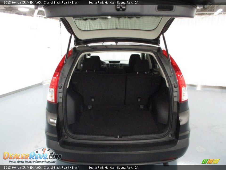 2013 Honda CR-V EX AWD Crystal Black Pearl / Black Photo #8