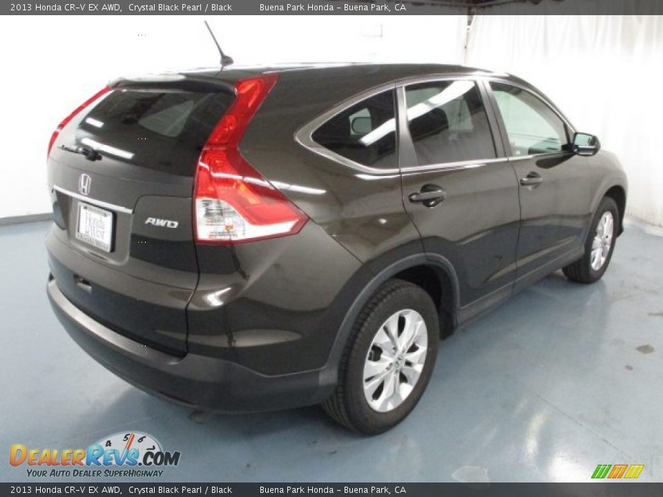 2013 Honda CR-V EX AWD Crystal Black Pearl / Black Photo #9