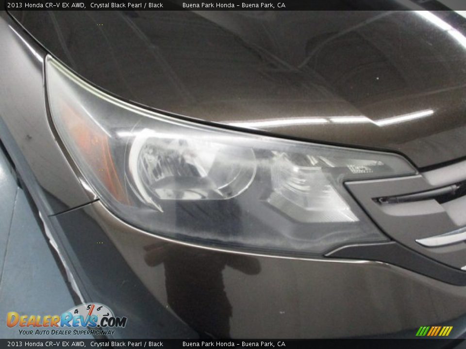 2013 Honda CR-V EX AWD Crystal Black Pearl / Black Photo #12
