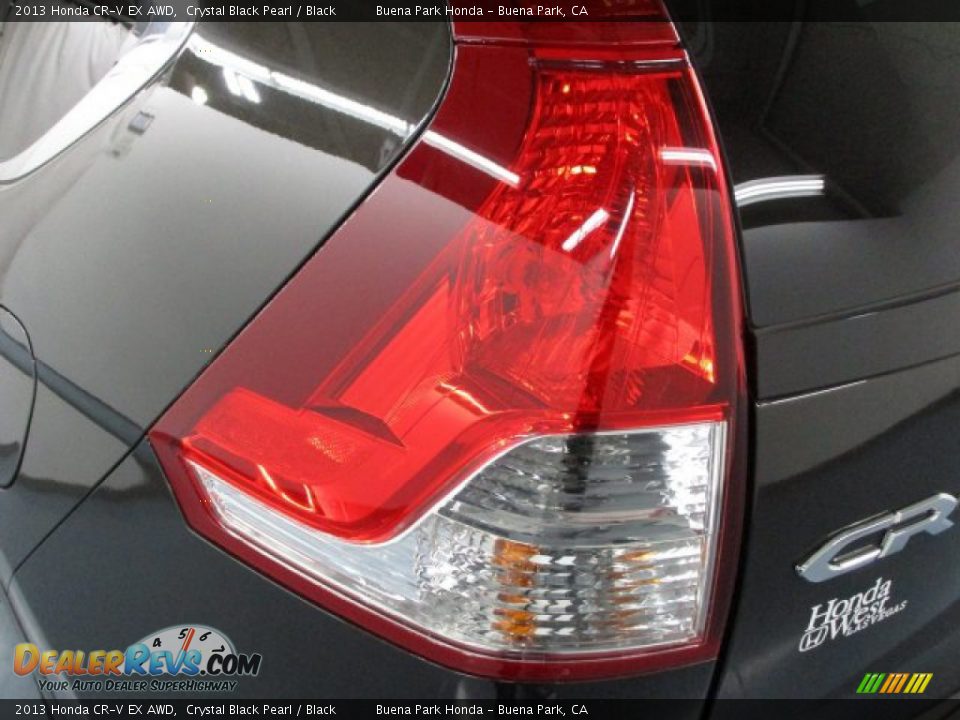 2013 Honda CR-V EX AWD Crystal Black Pearl / Black Photo #14