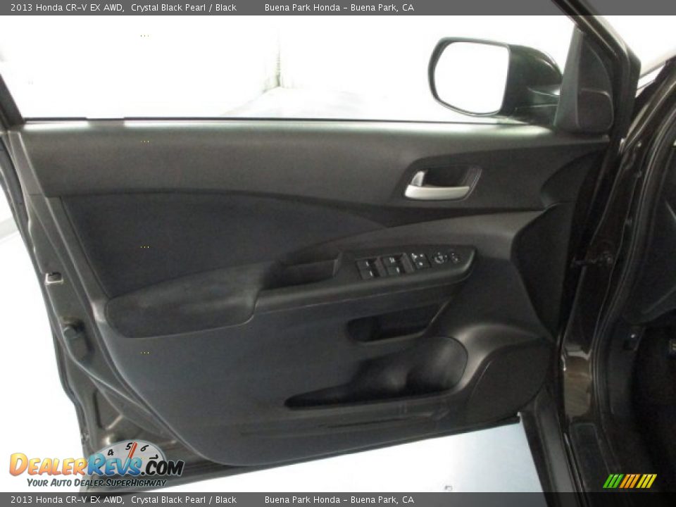2013 Honda CR-V EX AWD Crystal Black Pearl / Black Photo #16