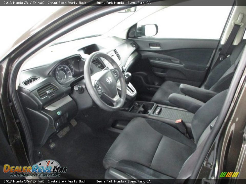 2013 Honda CR-V EX AWD Crystal Black Pearl / Black Photo #18