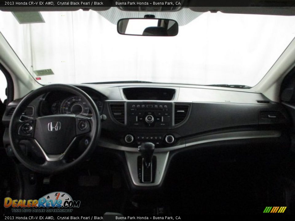 2013 Honda CR-V EX AWD Crystal Black Pearl / Black Photo #19