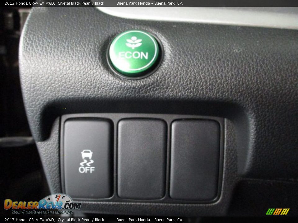 2013 Honda CR-V EX AWD Crystal Black Pearl / Black Photo #24