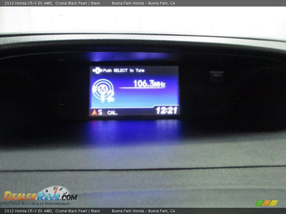 2013 Honda CR-V EX AWD Crystal Black Pearl / Black Photo #27