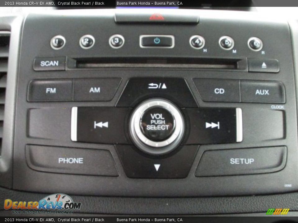 2013 Honda CR-V EX AWD Crystal Black Pearl / Black Photo #29