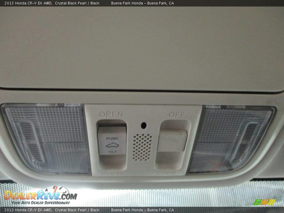 2013 Honda CR-V EX AWD Crystal Black Pearl / Black Photo #32