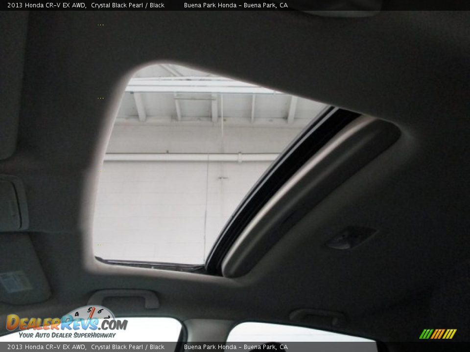 2013 Honda CR-V EX AWD Crystal Black Pearl / Black Photo #33
