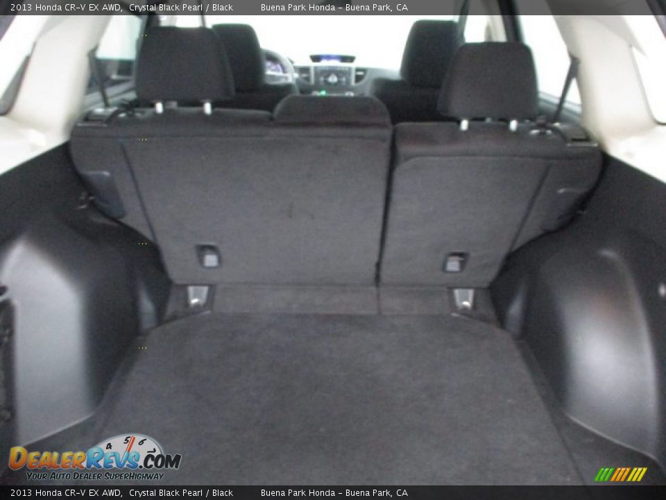 2013 Honda CR-V EX AWD Crystal Black Pearl / Black Photo #36