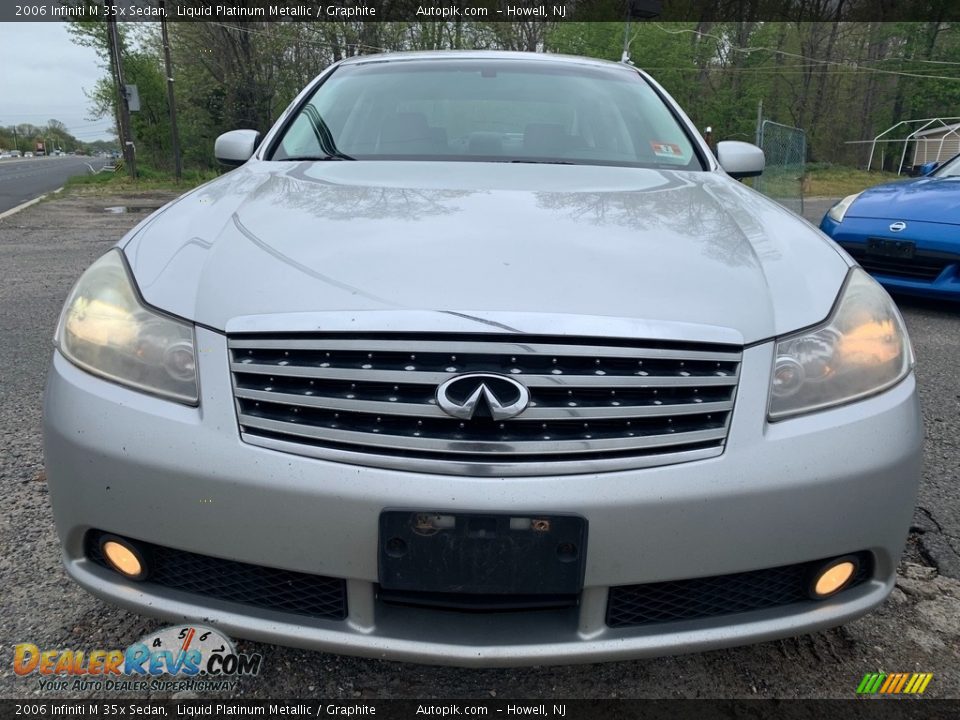 2006 Infiniti M 35x Sedan Liquid Platinum Metallic / Graphite Photo #8