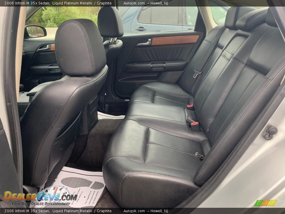 2006 Infiniti M 35x Sedan Liquid Platinum Metallic / Graphite Photo #11