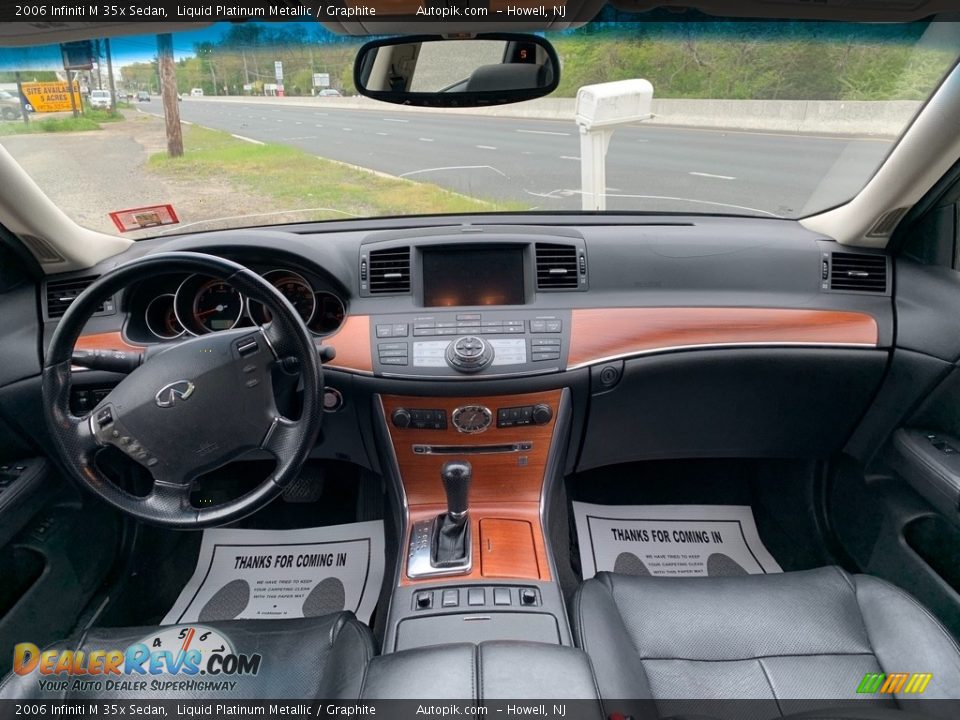 2006 Infiniti M 35x Sedan Liquid Platinum Metallic / Graphite Photo #14