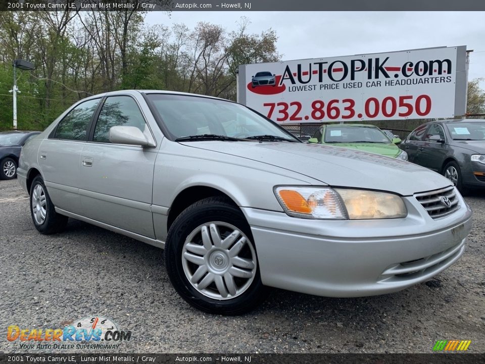 2001 Toyota Camry LE Lunar Mist Metallic / Gray Photo #1