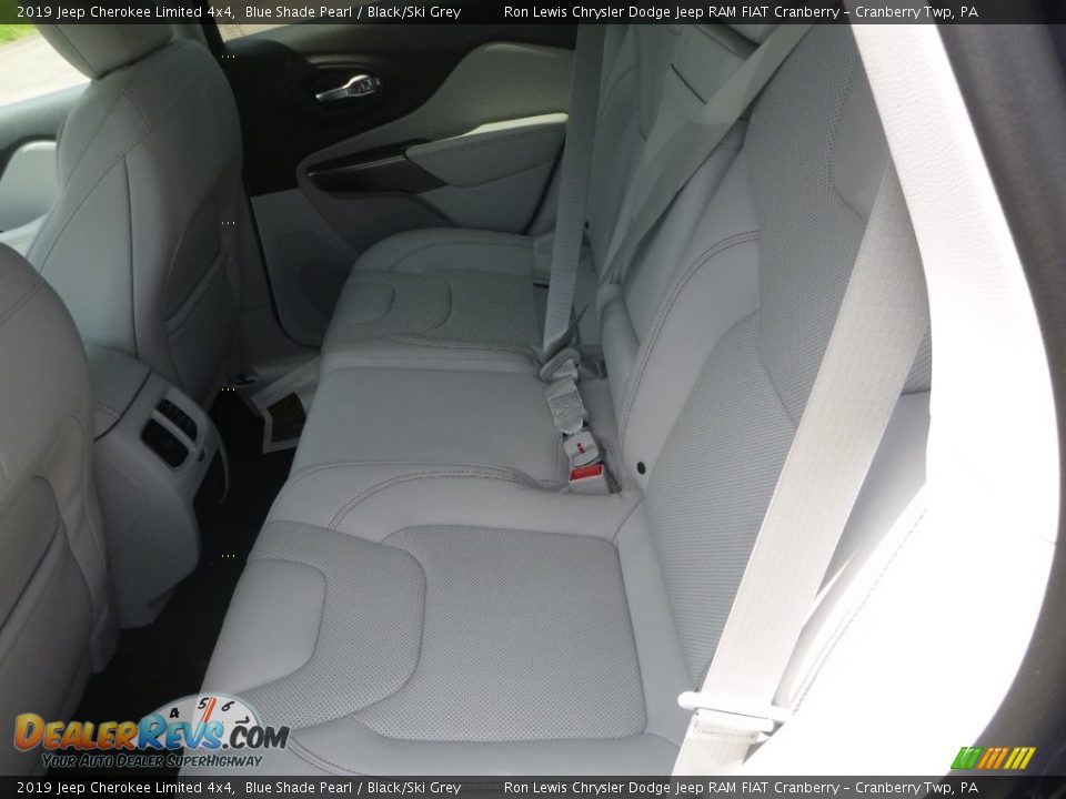 2019 Jeep Cherokee Limited 4x4 Blue Shade Pearl / Black/Ski Grey Photo #12