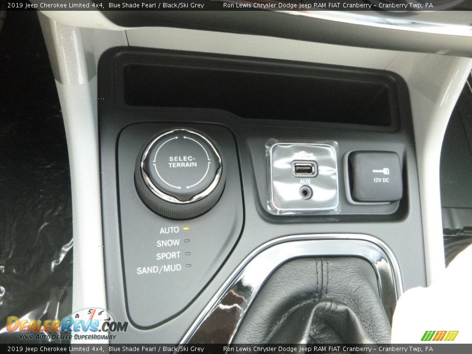 2019 Jeep Cherokee Limited 4x4 Blue Shade Pearl / Black/Ski Grey Photo #20