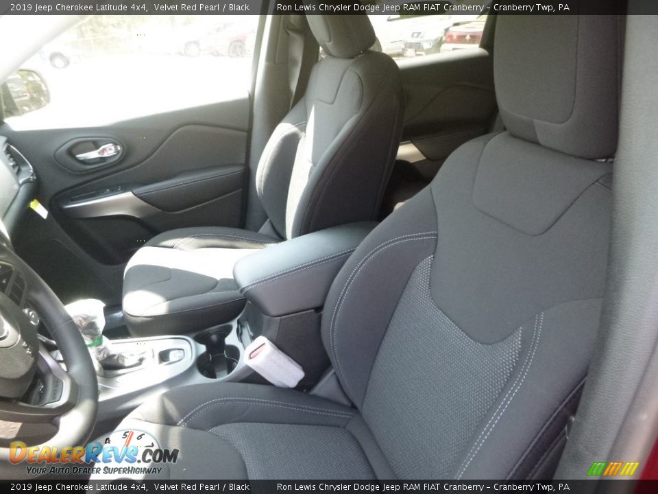 2019 Jeep Cherokee Latitude 4x4 Velvet Red Pearl / Black Photo #15
