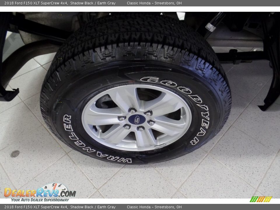 2018 Ford F150 XLT SuperCrew 4x4 Shadow Black / Earth Gray Photo #6