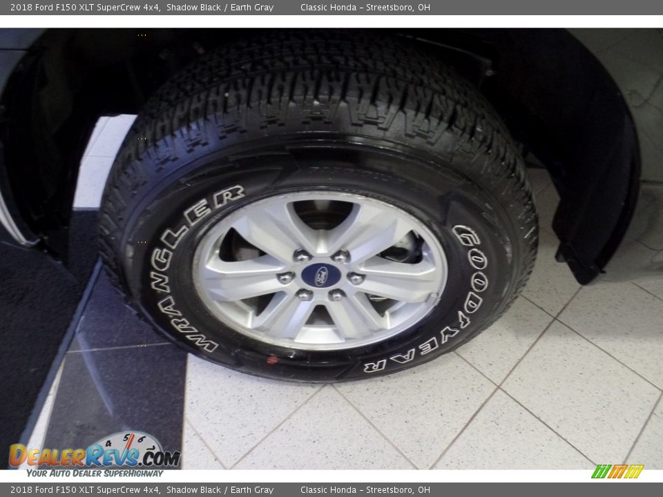 2018 Ford F150 XLT SuperCrew 4x4 Shadow Black / Earth Gray Photo #12