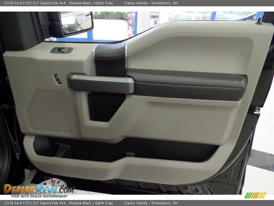 2018 Ford F150 XLT SuperCrew 4x4 Shadow Black / Earth Gray Photo #14