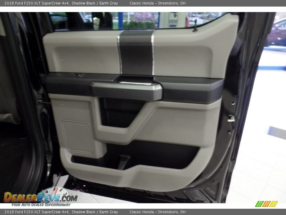 2018 Ford F150 XLT SuperCrew 4x4 Shadow Black / Earth Gray Photo #17