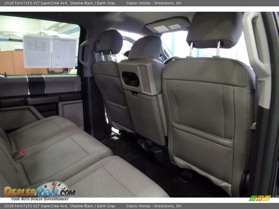 2018 Ford F150 XLT SuperCrew 4x4 Shadow Black / Earth Gray Photo #18