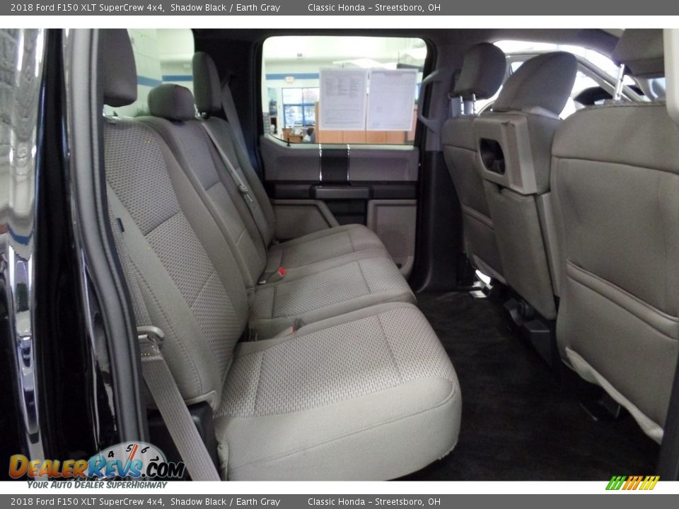 2018 Ford F150 XLT SuperCrew 4x4 Shadow Black / Earth Gray Photo #19