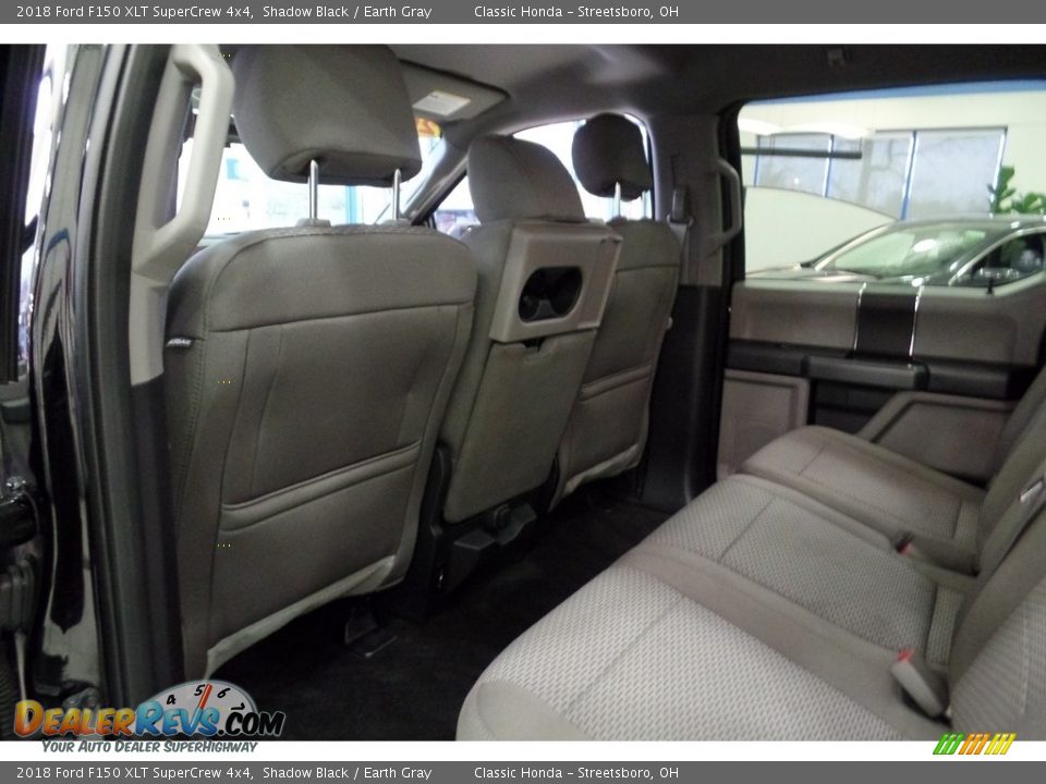 2018 Ford F150 XLT SuperCrew 4x4 Shadow Black / Earth Gray Photo #22