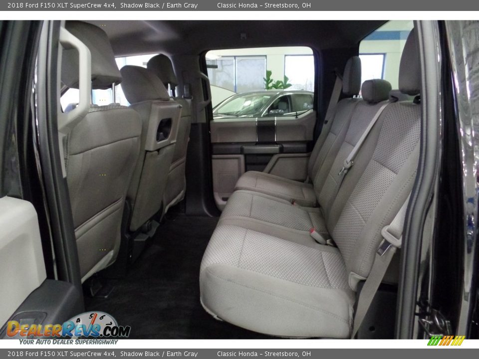 2018 Ford F150 XLT SuperCrew 4x4 Shadow Black / Earth Gray Photo #23
