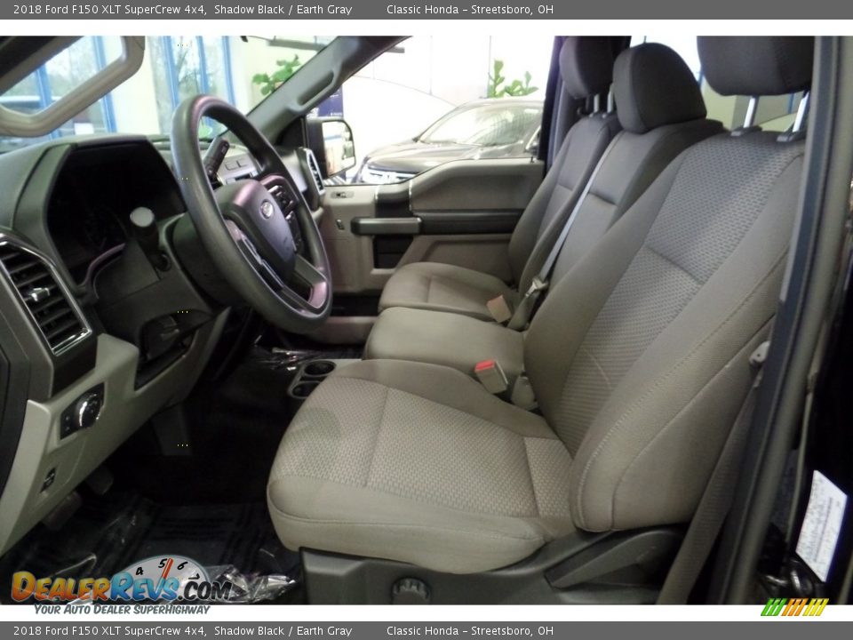 2018 Ford F150 XLT SuperCrew 4x4 Shadow Black / Earth Gray Photo #26