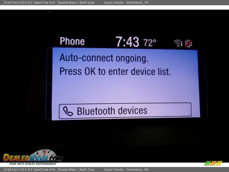 2018 Ford F150 XLT SuperCrew 4x4 Shadow Black / Earth Gray Photo #35