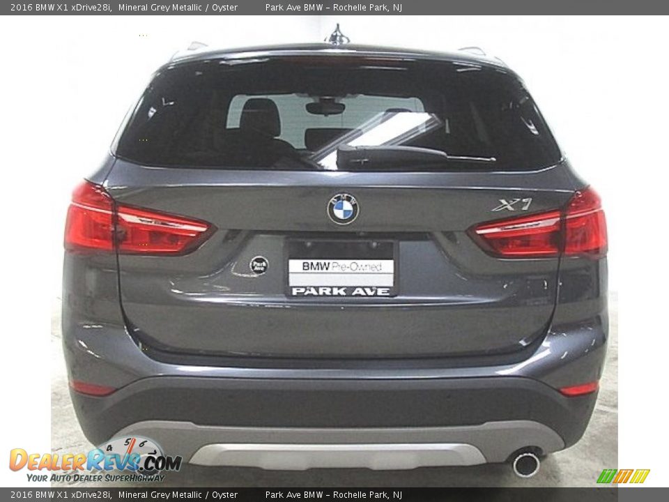 2016 BMW X1 xDrive28i Mineral Grey Metallic / Oyster Photo #3