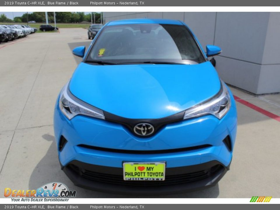 2019 Toyota C-HR XLE Blue Flame / Black Photo #3