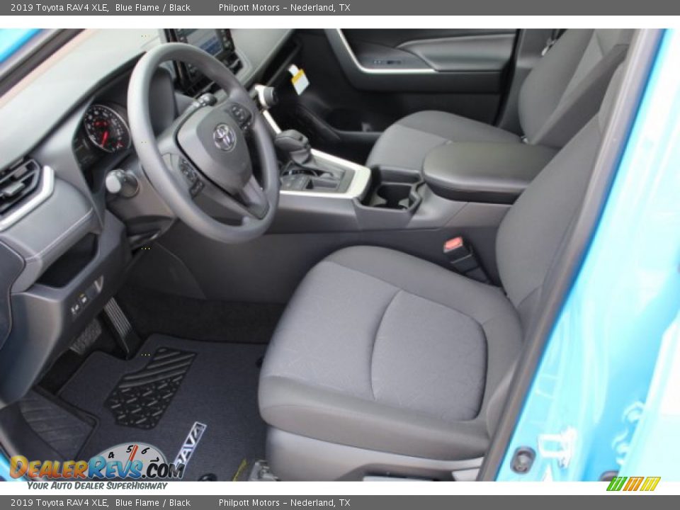 2019 Toyota RAV4 XLE Blue Flame / Black Photo #10