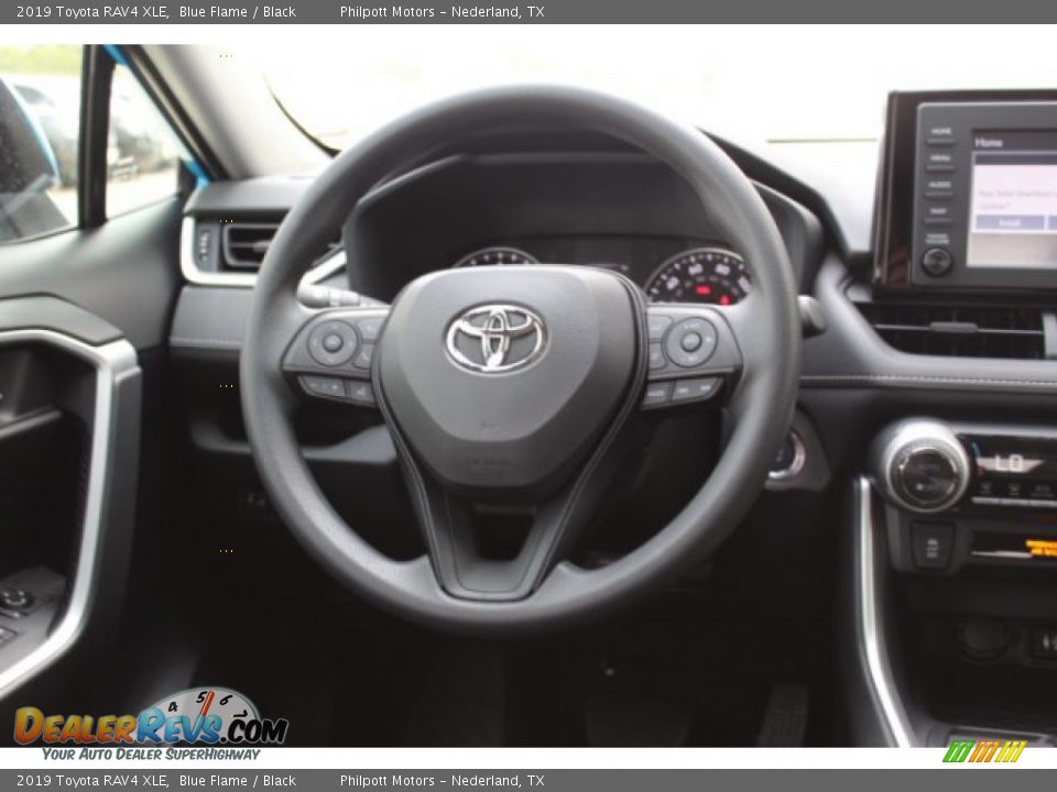 2019 Toyota RAV4 XLE Blue Flame / Black Photo #12