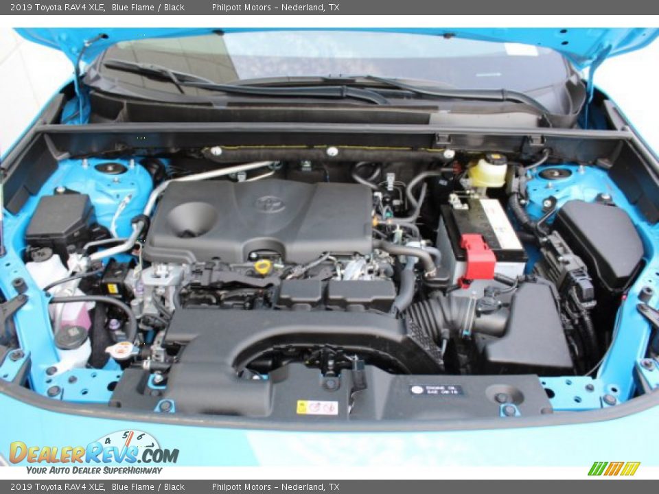 2019 Toyota RAV4 XLE Blue Flame / Black Photo #14