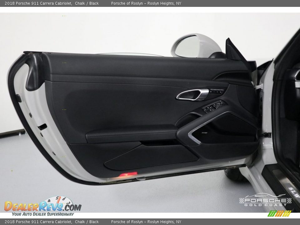 2018 Porsche 911 Carrera Cabriolet Chalk / Black Photo #13