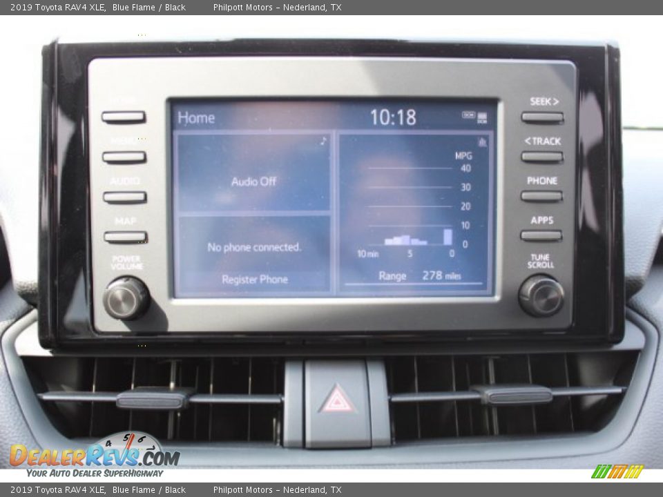 2019 Toyota RAV4 XLE Blue Flame / Black Photo #15