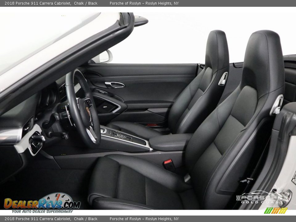 2018 Porsche 911 Carrera Cabriolet Chalk / Black Photo #14